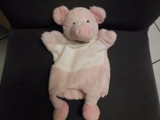 180/ doudou marionnette cochon
