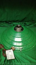 VINTAGE MUSICAL ROTATING CHRISTMAS TREE STAND GREEN W/SILVER METALLIC SPECKS