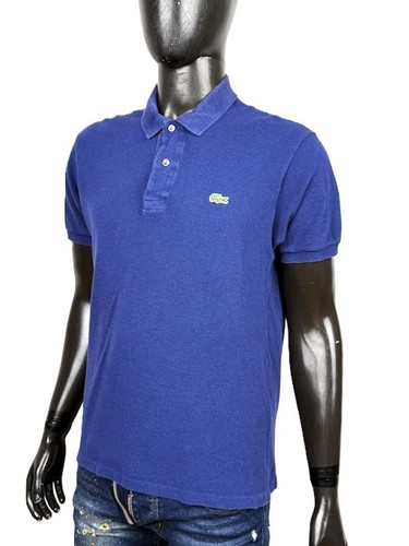 Polo homme lacoste bleu - polo,