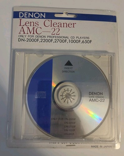 Denon lens cleaner amc disc - denon,