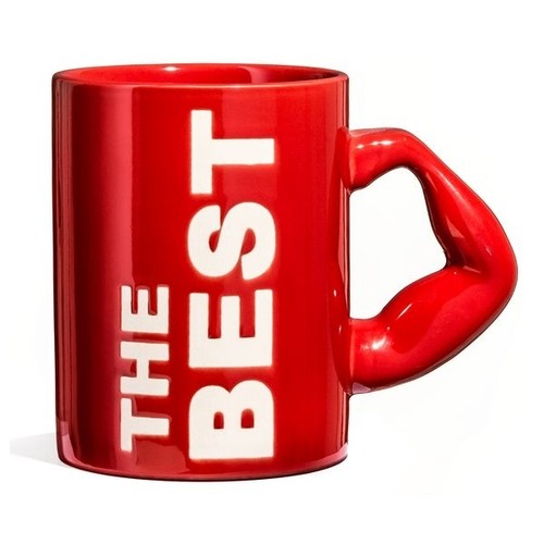 Mug anse bras musclé - mug,