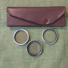 Leica Ernst Leitz Wetzlach 3 Filtre Vintage 39mm !!