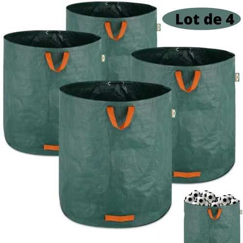 Lot sacs jardin - 4, 500l