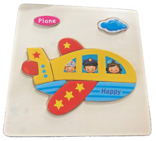 puzzle en bois avion