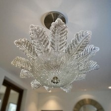 imposant lustre Barovier