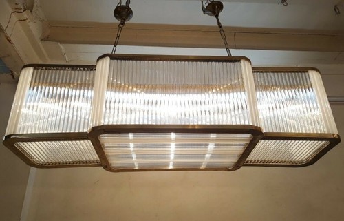 Plafonnier tige laiton - plafonnier,