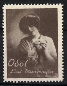 Marque publicitaire odol - odol, le