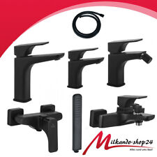 Robinet de baignoire noir robinet de bidet robinet de douche haut - robinet de lavabo 