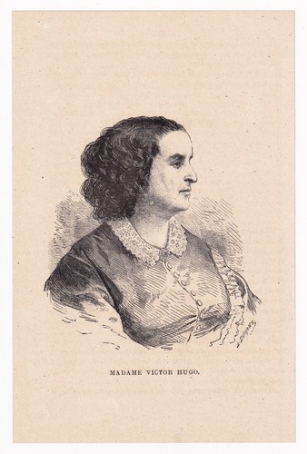 Portrait xixe adèle foucher - portrait,