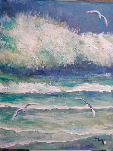 Tableau marine bord mer - tableau, de