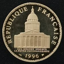 100 FRANCS PANTHEON ARGENT 900‰ 1996 BE BELLE EPREUVE 5319 Ex. FRANCE / UNC ISSU