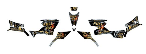Kit déco quad full - quad, cf