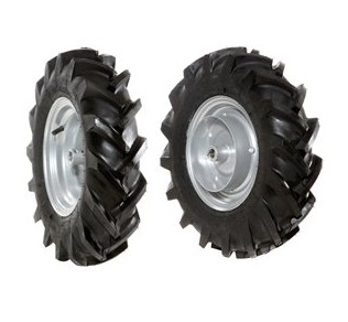 Paire roues gommées - paire,