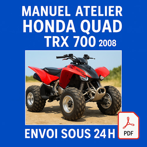 Manuel atelier honda - atelier, trx