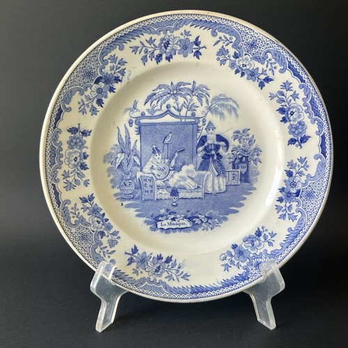 Assiette ancienne creil - ancienne,
