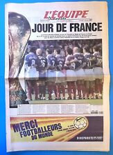 FOOTBALL L'EQUIPE MUNDIAL 1998