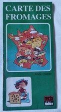 Bonux Ancienne Carte Fromages