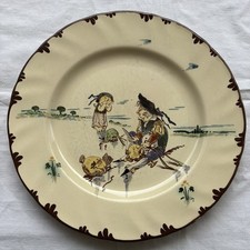 ASSIETTE EN FAIENCE DE CREIL