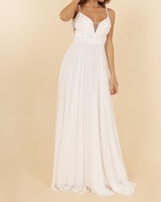 Robe cérémonie longue empire