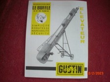 ANCIENN   PROSPECTUS    PUBLICITAIRE   ELEVATEUR    GUSTIN  LE  BUFFLE