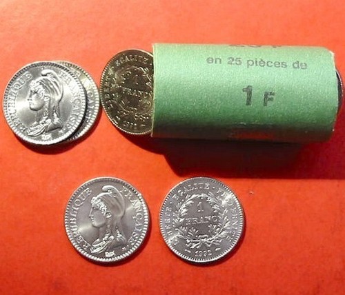 Franc république 1992 spl - 1,