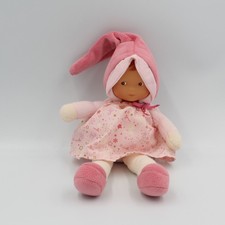 Doudou Poupée lutin rose étoiles Mademoiselle Corolle - 26387