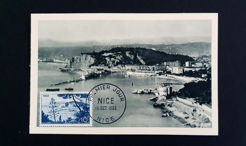Carte maximum 1er jour 1955 - carte,