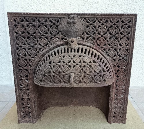 Ancien poêle fonte - fonte, style