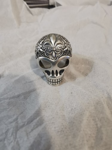 Bague unisexe tête mort - bague, de