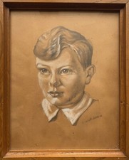 Cadre En Bois D'Art Nouveau En