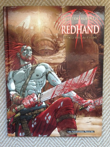 Redhand le prix de - bd,