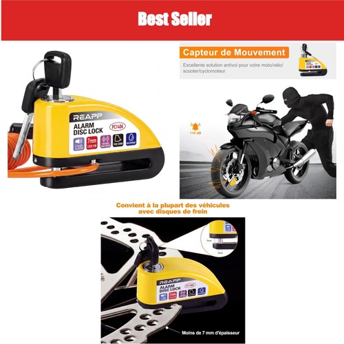 Bloque disque moto reapp avec - moto,