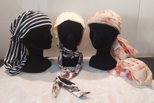 Lot turbans chimio - 3, femme