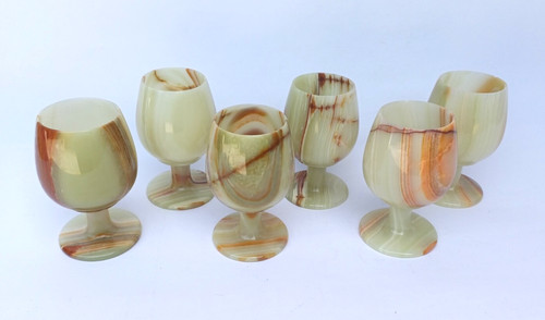 Lot grand verres à - verres, pied