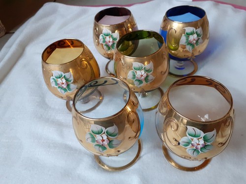 Lot verres cognac - verres, À