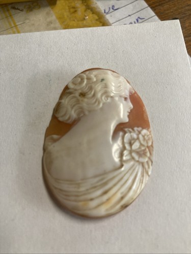 Petit camée coquillage profil