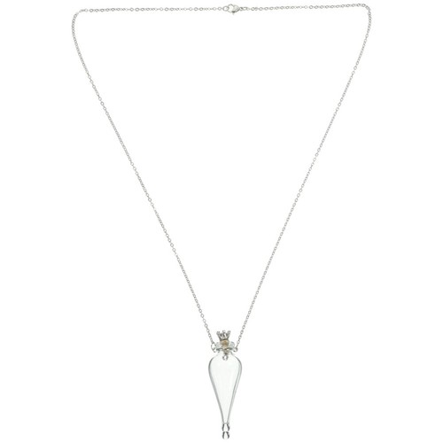 Collier bouteilles verre - ,