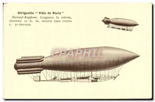 Dirigeable ville paris - dirigeable, paris"