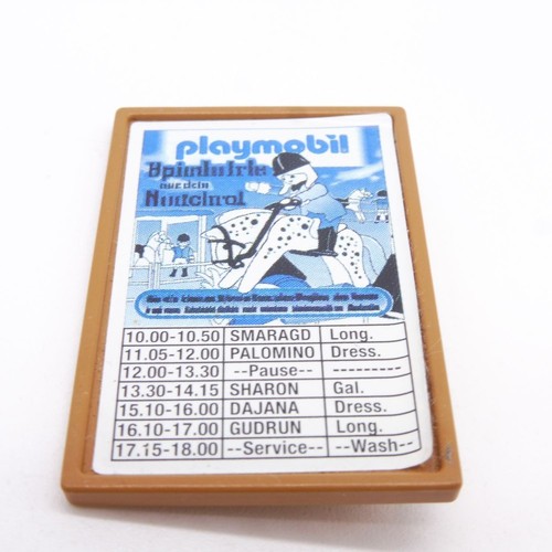 40302 playmobil panneau marron - 40302,