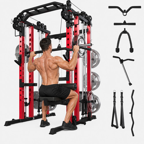 Smith machine power cage - smith,