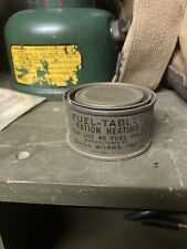 Boite d’alcool réchaud  ration US WW2