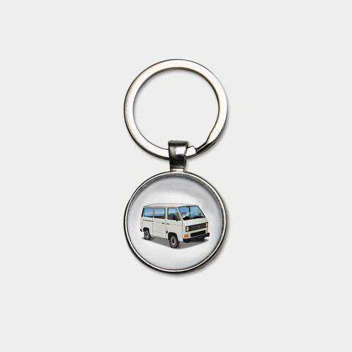 Porte clefs combi van - porte-clefs, t3