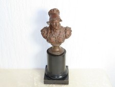 Sculpture buste historisme - sculpture,