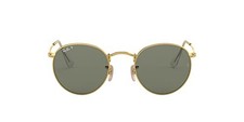 Lunettes de soleil Ray-Ban 0RB3447 ROUND METAL GOLD Japon 50 taille gratuiteL...