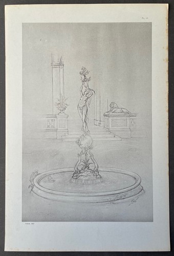 Torchère femme ailée
