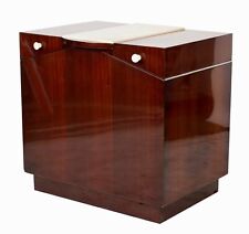 Cabinet Bar Pliable Art Déco Français Des Années 1930 - Bois De Rose