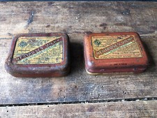 2 ANCIENNES BOITES PUBLICITAIRE NEUTROSES-VICHY vieux commerce french antique