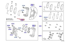Lexus RX MK5 BRIET DE FREIN AVANT REUT