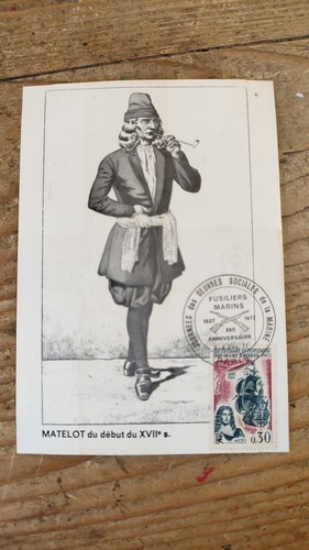 Cpa philatélique fusiliers - cpa,