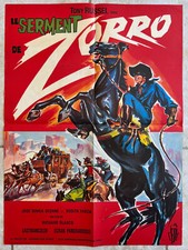 LE SERMENT DE ZORRO, Affiche